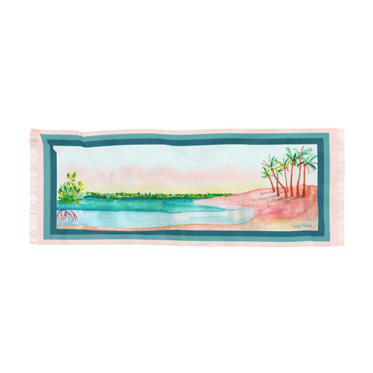 Hope Town Sarong Scarf - Mangrove Scene