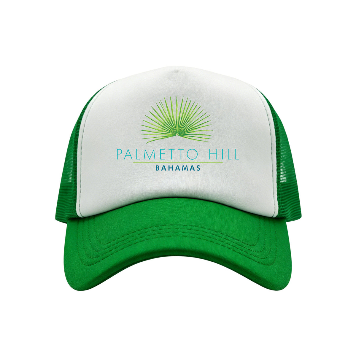 Palmetto Hill Trucker Hat in Green