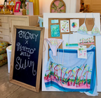 Hope Town Sarong Scarf - Beach Scene