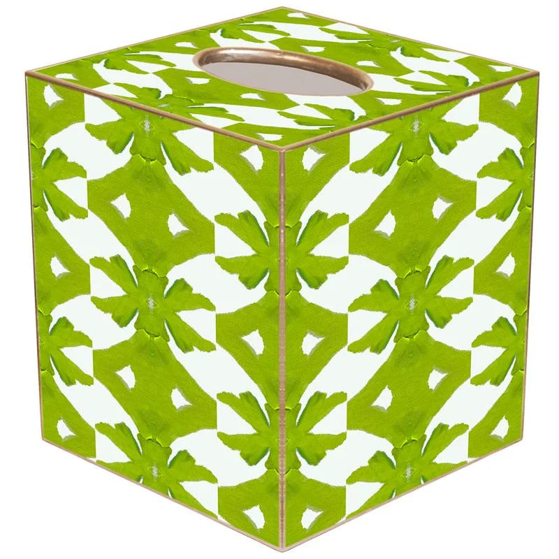 Green Palms By Laura Park Tissue Box Cover