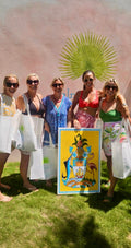 Bahamian Crest in Yellow